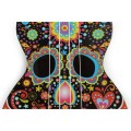 Mahalo Skull - Día de Muertos - ART SERIES - ukulele sopranowe z pokrowcem