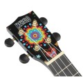Mahalo Skull - Día de Muertos - ART SERIES - ukulele sopranowe z pokrowcem
