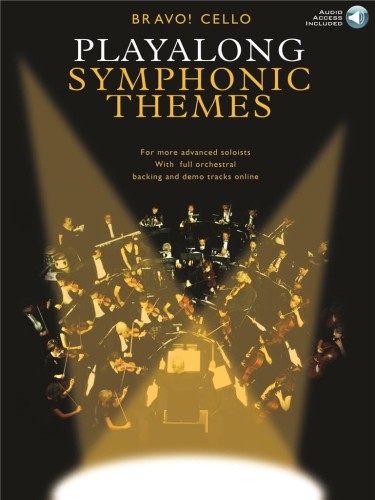 Bravo! Playalong Symphonic Themes: Cello - nuty na wiolonczelę (+ audio online)