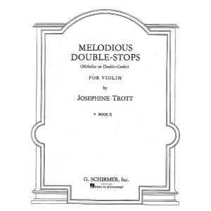 Josephine Trott: Melodious Double-Stops Book 2 (Violin) - zbiór progresywnych ćwiczeń dla średniozaawansowanych skrzypków