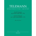 Georg Philipp Telemann - Twelve Fantasias for Violin without Bass TWV 40: 14-25 - nuty na skrzypce solo