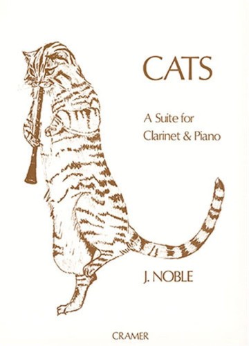 Jeremy Noble: Cats A Suite for Clarinet and Piano - nuty na klarnet z fortepianem