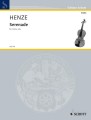 Hans Werner Henze: Serenade - nuty na skrzypce solo
