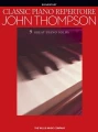 Classic Piano Repertoire (Elementary): John Thompson - 9 great piano solos - nuty na fortepian