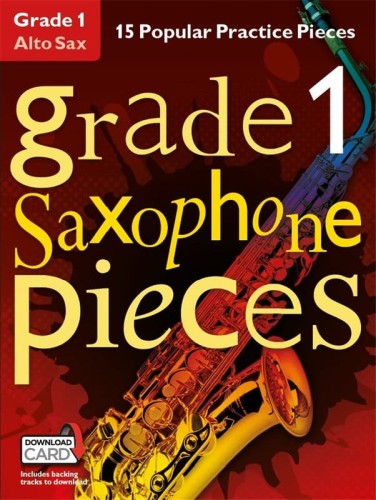 Grade 1 Saxophone Pieces (+ audio online) - Christopher Hussey - nuty na saksofon altowy dla początkujących