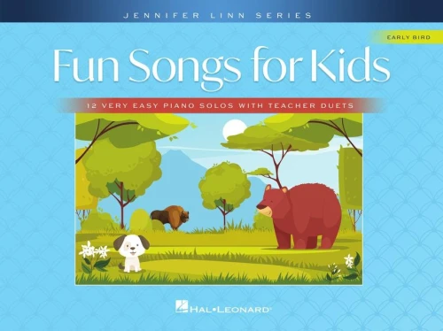 Jennifer Linn: Fun Songs for Kids - nuty na fortepian dla najmłodszych dzieci