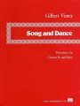 Gilbert Vinter: Song and Dance - Four Pieces for Clarinet Bb and Piano - nuty na klarnet i fortepian
