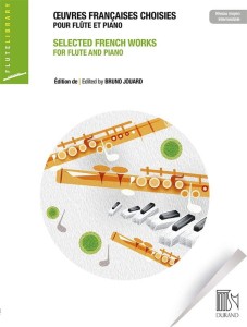 Oeuvres francaises choisies pour flute et piano - Bruno Jouard - nuty na flet poprzeczny z fortepianem