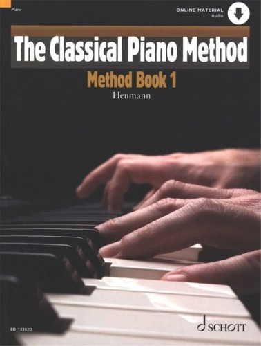 The Classical Piano Method 1 (+ audio online) - Hans-Günter Heumann - szkoła gry na fortepianie dla dorosłych i młodzieży