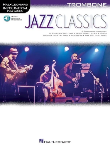 Jazz Classic: Trombone (+audio online) - nuty na puzon solo