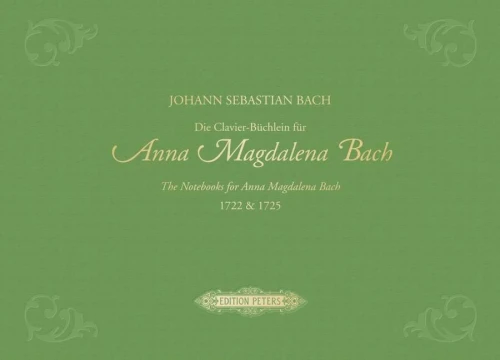 Johann Sebastian Bach: Die Clavier-Büchlein für Anna Magdalena Bach 1722 & 1725 - Christoph Wolff - notatnik Anny Magdaleny Bach - nuty na fortepian