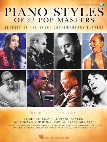 Piano Styles of 23 Pop Masters (+ audio online) - Mark Harrison - sekrety gry współczesnych wielkich pianistów popowych