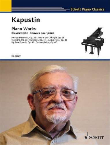 Nikołaj Kapustin: Klavierwerke - Piano Work - utwory fortepianowe - nuty na fortepian