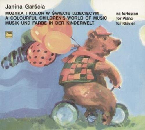 Muzyka i kolor w świecie dziecięcym op. 65 - nuty na fortepian - Janina Garścia