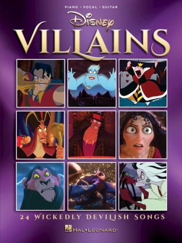 Disney Villains (PVG) - piosenki czarnych charakterów Disneya - melodia, nuty na fortepian, akordy gitarowe i słowa
