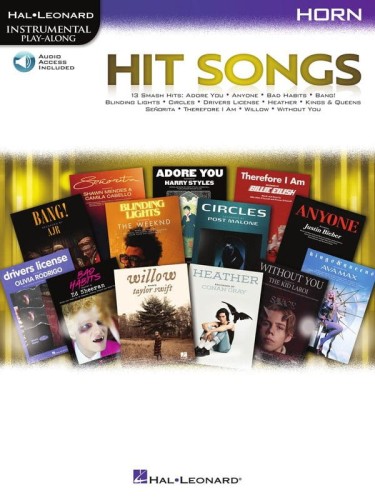 Hit Songs: Horn (+ audio online) - 13 popowych hitów - nuty na waltornię (róg)