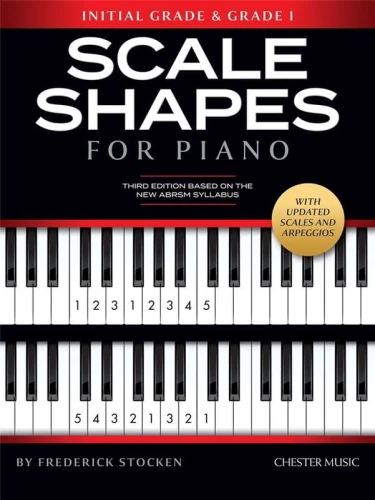 Scale Shapes For Piano - Initial Grade & Grade 1 - Frederick Stocken - skale na fortepian