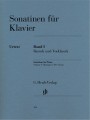 Sonatinas for Piano Volume 1 - Baroque to Pre-Classic - Sonatiny z epoki baroku - nuty na fortepian