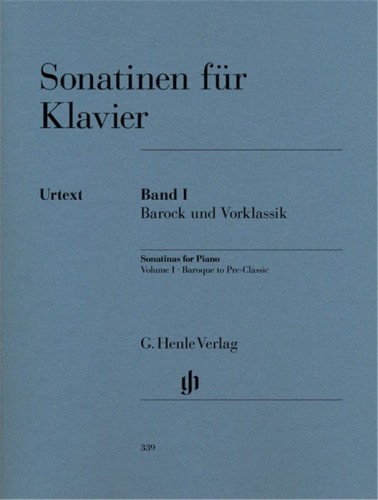 Sonatinas for Piano Volume 1 - Baroque to Pre-Classic - Sonatiny z epoki baroku - nuty na fortepian