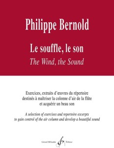 Philippe Bernold: Le souffle, le son pour flute - The Wind, the Sound for Flute - ćwiczenia techniczne na flet poprzeczny