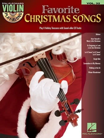 Favorite Christmas Songs - Violin Play-Along Volume 32 - kolędy i piosenki świąteczne na skrzypce (+ płyta CD)