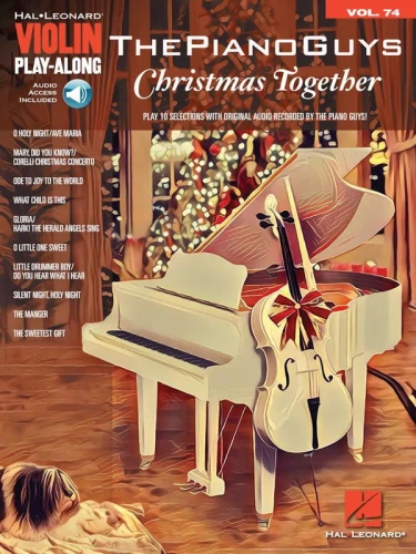 The Piano Guys: Christmas Together - Violin Play-Along Volume 74 - kolędy i piosenki świąteczne na skrzypce (+ audio online)
