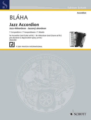 Bohumil Blaha: Jazz Accordion - nuty na akordeon i gitarę ad libitum