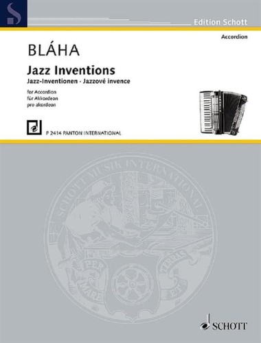 Bohumil Blaha: Jazz Inventions for Accordion - nuty na akordeon