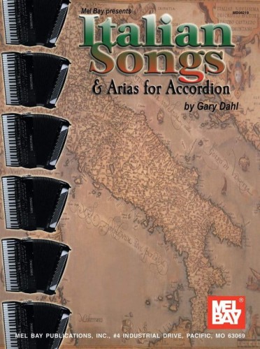 Gary Dahl: Italian Songs & Arias for Accordion - nuty na akordeon