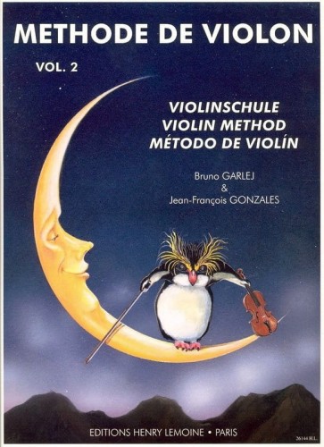 Methode De Violon 2 - Bruno Garlej, Jean-Francois Gonzales - szkoła gry na skrzypcach