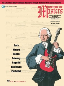 Challenge the Masters (+ audio online) - John Tapella - transkrypcje utworów klasycznych - nuty na gitarę elektryczną z tabulaturami