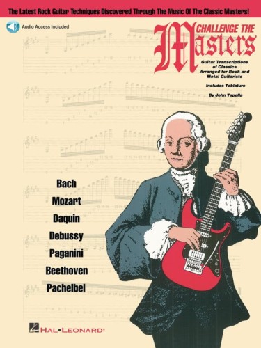 Challenge the Masters (+ audio online) - John Tapella - transkrypcje utworów klasycznych - nuty na gitarę elektryczną z tabulaturami