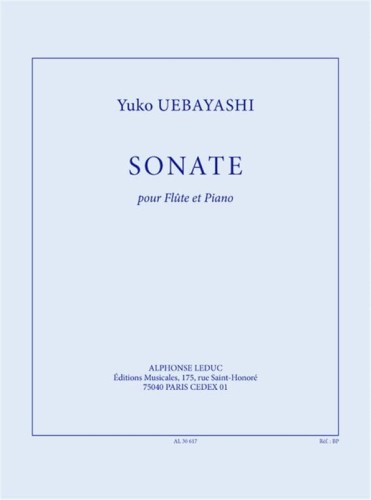Yuko Uebayashi: Sonate pour Flute et Piano - nuty na flet poprzeczny z fortepianem