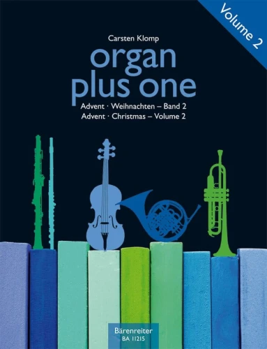 Organ plus one - Advent / Christmas Vol. 2 - nuty na organy plus instrument C, F, B, Es (klucz wiolinowy) - Carsten Klomp