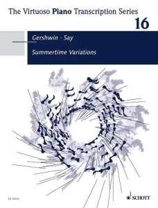Summertime Variations op. 20 - George Gershwin, Fazıl Say - The Virtuoso Piano Transcription Series Volume 16 - nuty na fortepian