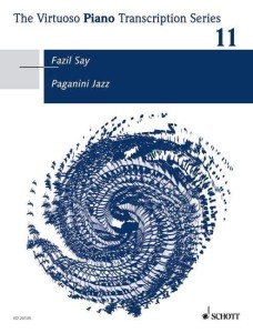 Paganini Jazz op. 5c - Niccolo Paganini, Fazıl Say - The Virtuoso Piano Transcription Series Volume 11 - nuty na fortepian