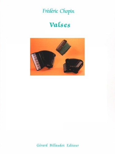 Frederic Chopin: Valses pour Accordion - Camille Di Duca - siedem walców Fryderyka Chopina - nuty na akordeon