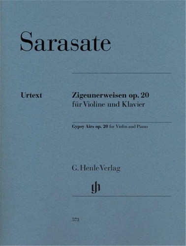 Pablo de Sarasate: Zigeunerweisen fur Violine und Klavier op. 20 - Gypsy Airs - Melodie cygańskie - nuty na skrzypce i fortepian