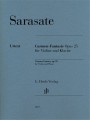 Pablo de Sarasate: Carmen-Fantasie fur Violine und Klavier op. 25 - Carmen Fantasy - Fantazja na temat z opery Carmen - nuty na skrzypce i fortepian