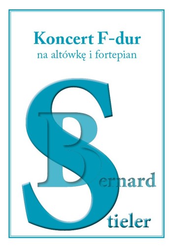 Koncert F-dur na altówkę i fortepian - Bernard Stieler - nuty na altówkę