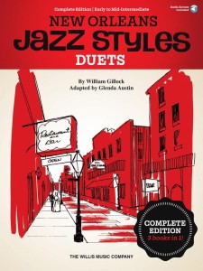 William Gillock: New Orleans Jazz Styles Duets - Complete Edition (+ audio online) - nuty na fortepian na cztery ręce