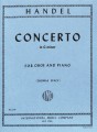 Georg Friedrich Handel: Concerto in G minor for Oboe and Piano - Thomas Stacy - koncert obojowy Nr 3 g-moll HWV 287 - nuty na obój i fortepian