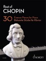 Best Of Chopin - 30 znanych utworów - nuty na fortepian