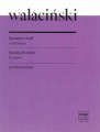 Adam Walaciński: Sonata h-moll na fortepian - nuty na fortepian