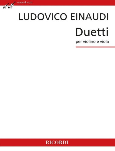 Ludovico Einaudi: Duetti per violino e viola - nuty na skrzypce i altówkę