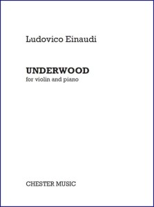 Ludovico Einaudi: Underwood for Violin and Piano - nuty na skrzypce i fortepian