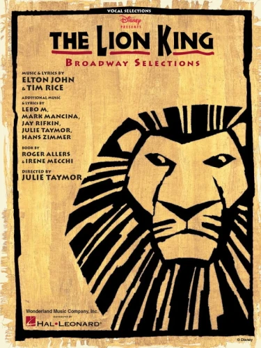 The Lion King: Broadway Selections - Elton John, Tim Rice - piosenki z musicalu Król Lew - nuty na fortepian, melodia, akordy gitarowe i słowa