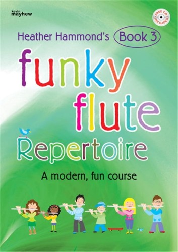 Heather Hammond: Funky Flute - Repertoire 3 (+ płyta CD) - proste utwory na flet poprzeczny dla dzieci