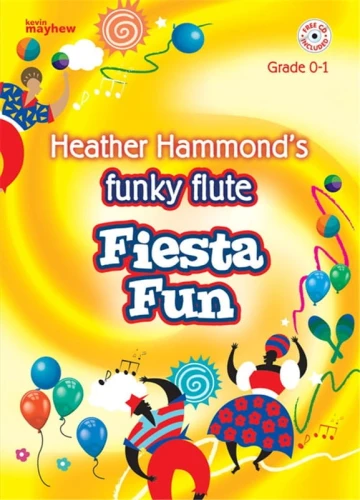 Heather Hammond: Funky Flute - Fiesta Fun repertoire for Grade 0-1 ( + audio online) - nuty na flet poprzeczny dla początkujących