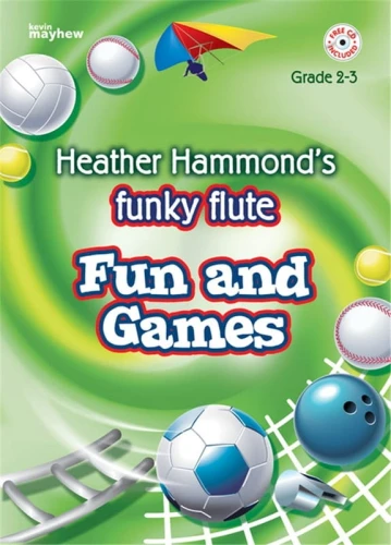 Heather Hammond: Funky Flute - Fun and Games repertoire for Grade 2-3 (+ audio online) - nuty na flet poprzeczny
